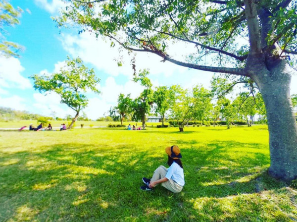 ▲宜兰龙潭湖。(图/IG@skianivy提供,请勿任意翻摄以免侵权)