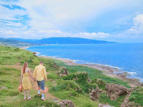 ▲垦丁龙磐公园,龙磐大草原。(图/IG@ting851204提供,请勿随意翻拍,以免侵权)