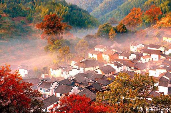▲中国赏枫山水风情。（图／喜鸿假期提供）