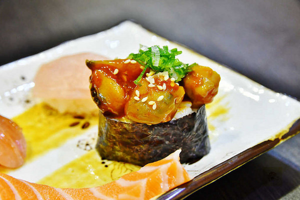 ▲台中逢甲夜市有田乐日本料理。(图/阿Mon提供)