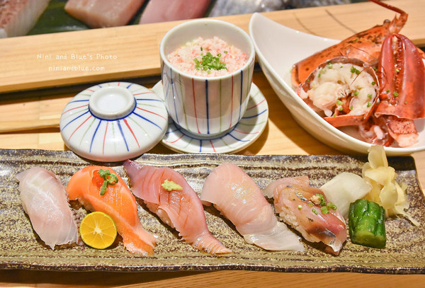 ▲台中日本料理一贯入魂江户前寿司。(图/Nini and Blue提供。)