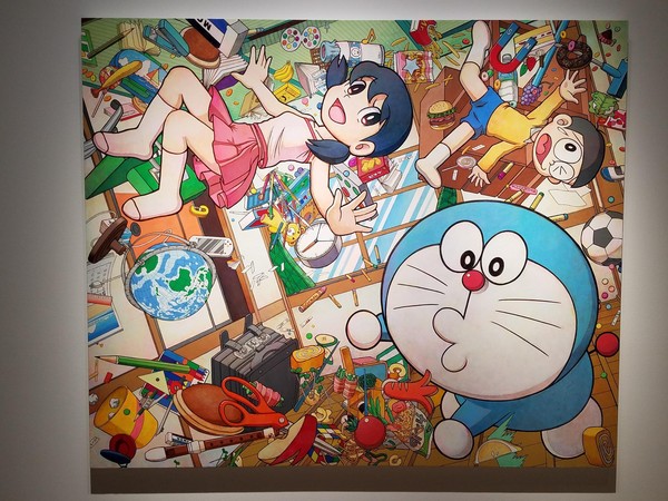 ▲日本东京森美术馆THE Doraemon 展 TOKYO 2017。(图/食玩买兵团提供,请勿任意翻摄以免侵权))