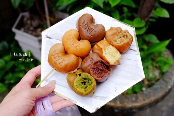 红玉满鸡蛋糕(图/网友大食女 in Wonderland提供,请勿随意翻拍,以免侵权。)