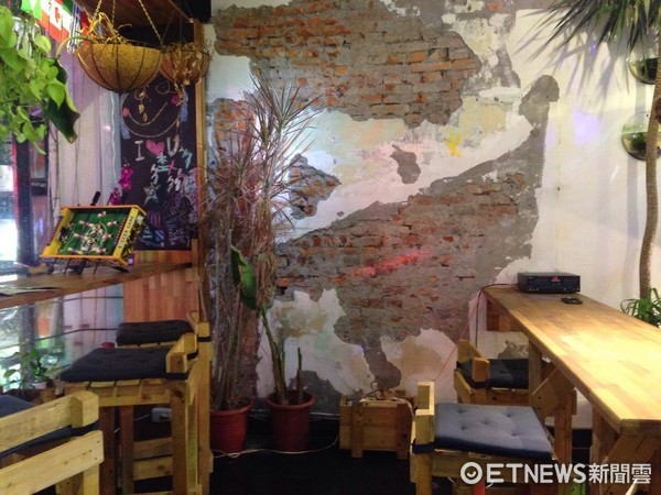 ▲Jungle city cafe bar。(图/记者彭怀玉摄)