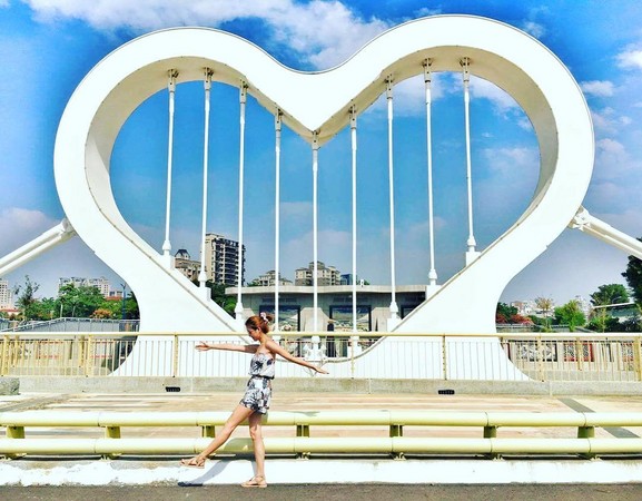 ▲台中“柳川2.0”8大景观桥。（图／网友提供，请勿随意翻拍，以免侵权）