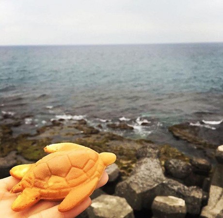 ▲小琉球 海龟烧 Sea turtle pancake。(图/IG@wujanejane提供,请勿任意翻摄以免侵权)