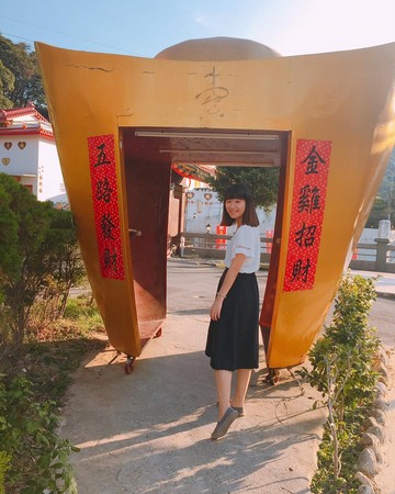 ▲万里情月老庙。(图/网友提供,请勿随意翻拍,以免侵权)