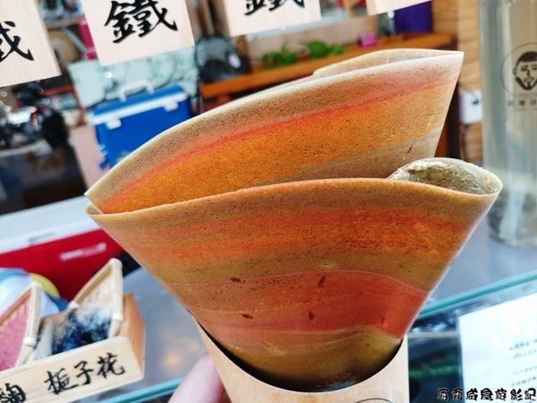 ▲史蒂芬周 彩虹可丽饼。(图/网友海 霸 威提供,请勿随意翻拍,以免侵权。)