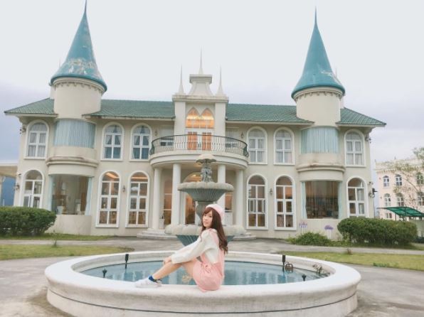 ▲希格玛花园城堡。(图/IG@warm_155提供,请勿任意翻摄以免侵权)