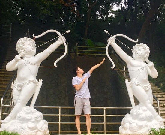 ▲万里情月老庙。(图/网友提供,请勿随意翻拍,以免侵权)
