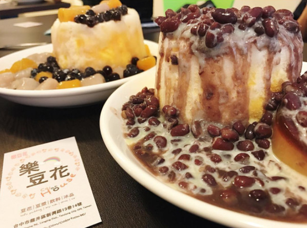 ▲台中 乐豆花。(图/IG@a546703提供,请勿随意翻拍,以免侵权。)