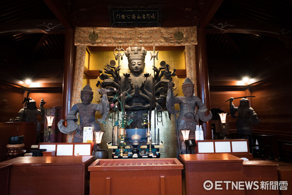 日本h木县日光中禅寺－立木观音。（图／记者徐文彬摄）