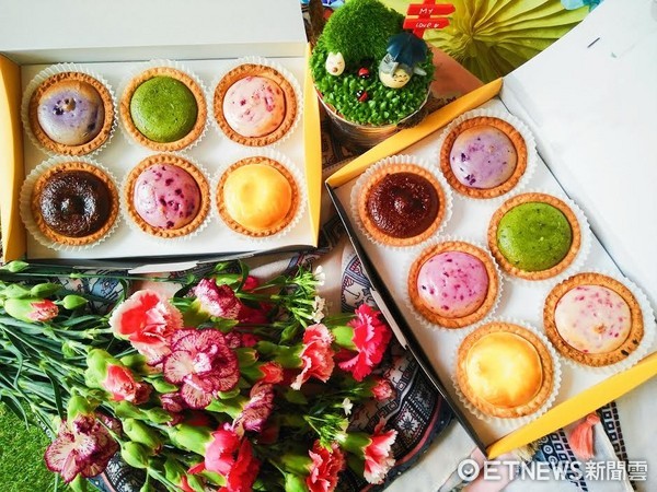 ▲MAGMA熔岩起司塔专卖店餐点。(图/记者华少甫摄)