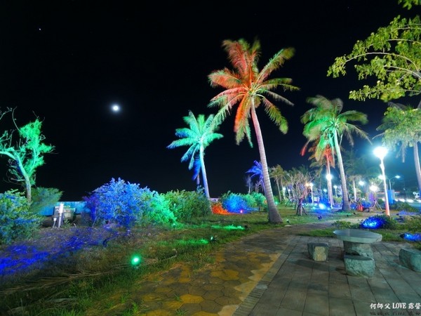 ▲屏东海豚茉莉湾海景露营地。(图/何师父提供)