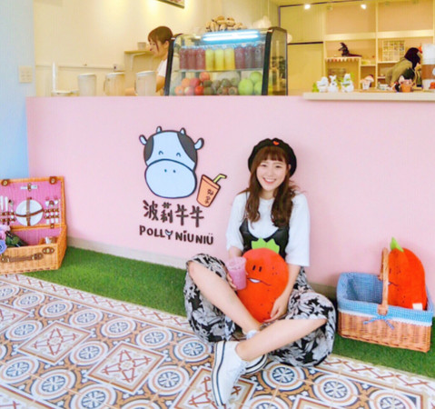 ▲台中 波莉牛牛 Polly niu niu。(图/IG@luusuul提供,请勿随意翻拍,以免侵权。)