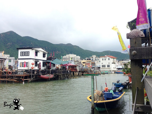 水上人家“大澳”。(图/不羁)