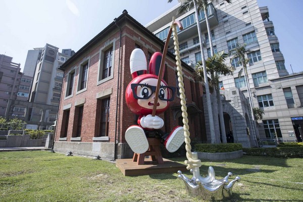 ▲新竹日治时期古迹转型当代美术馆。（图／新竹市文化局提供）