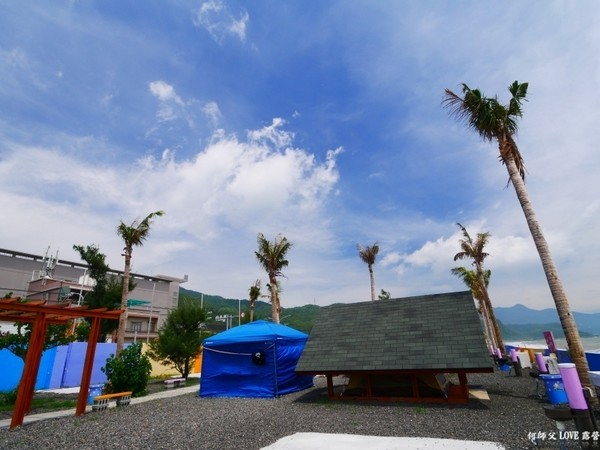 ▲屏东海豚茉莉湾海景露营地。(图/何师父提供)
