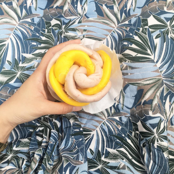 ▲小杜包子的玫瑰馒头。(图/IG@llun624提供,请勿随意翻拍,以免侵权。)使用照片需设IG连结,并私讯对方刊登网址