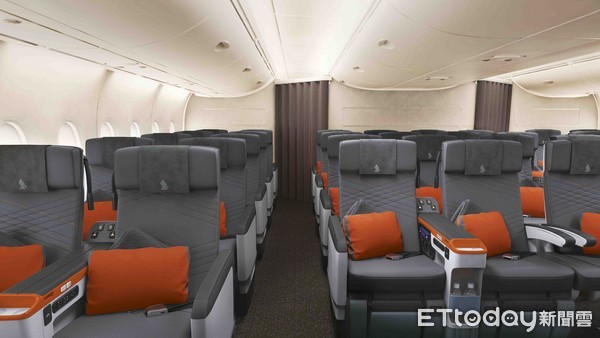 新加坡航空全新A380客舱产品。(图/新加坡航空提供)