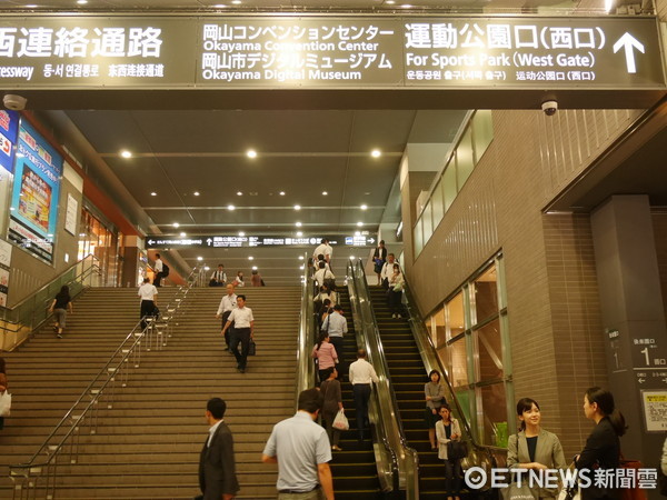 ▲エスタシオン冈山。(图/记者彭怀玉摄)