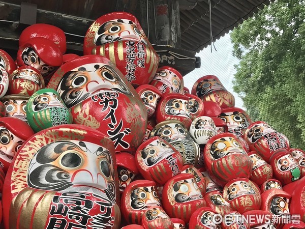 ▲日本群马县高崎少林山达摩寺。（图／记者赖文萱摄）