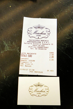 PASTICCERIA MARCHESI。(图/快乐云)