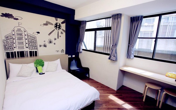 ▲%继?铣?阋俗∷蓿?UNDI HOTEL方迪大旅社。(图/FUNDI HOTEL授权使用)