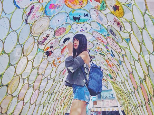 ▲柳川“2017台中故事景点装置展”。(图/IG@e25014245提供,请勿任意翻摄以免侵权)