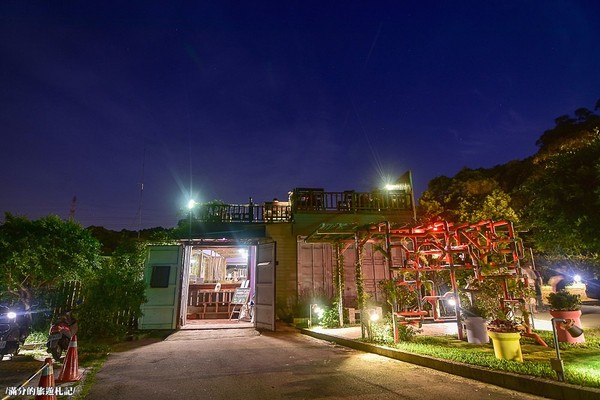 ▲桃竹苗夜景景点餐听。(图/满分的旅游札记提供)