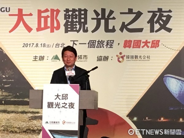 ▲大邱市长权泳臻。(图/记者蔡玟君摄)