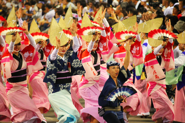 日本四国夜祭典!赞岐高松花火倒数中。(图/翔笙旅游)