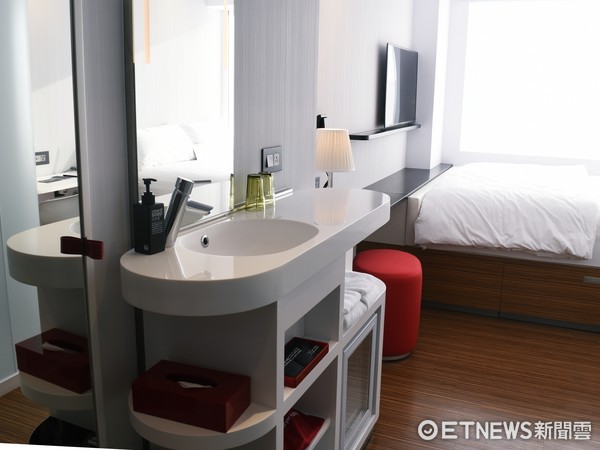 ▲台北世民酒店citizenM Taipei North Gate（图／记者陈涵茵摄）