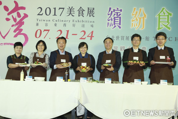 ▲%?美食展前记者会-叶菊兰。(图/记者黄克翔摄)