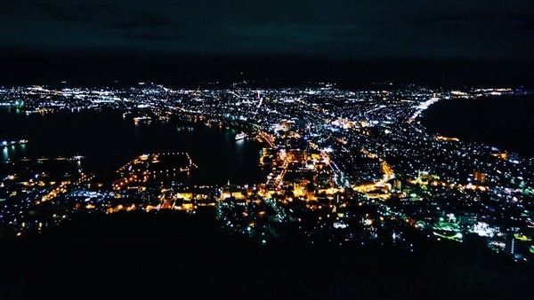 ▲北海道三大夜景。(图/网友NG旅行授权提供,请勿随意翻拍,以免侵权)
