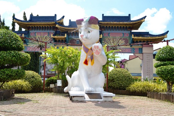 ▲马来西亚猫城古晋。（图／维基百科sarawakborneotour）