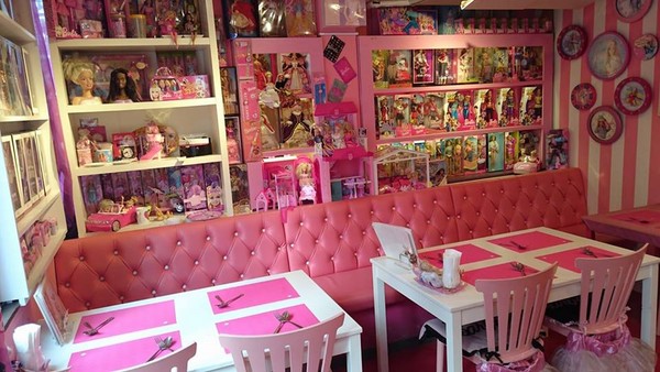 ▲日本横滨芭比咖啡。(图/Pink Holiday粉丝页)