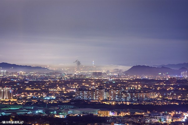 ▲桃竹苗夜景景点餐听。(图/满分的旅游札记提供)