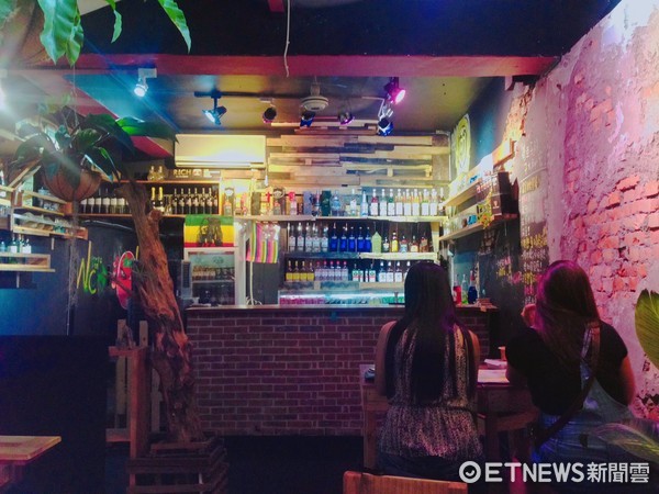 ▲Jungle city cafe bar。(图/记者彭怀玉摄)