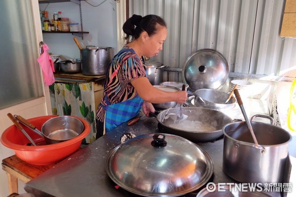 ▲马祖南竿狮子市场美食,早餐。(图/记者于佳云摄)
