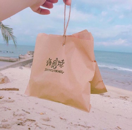 ▲小琉球 海龟烧 Sea turtle pancake。(图/IG@susu._______提供,请勿任意翻摄以免侵权)