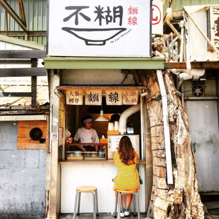 ▲高雄“不糊”面线。（图／网友IG@i_eatmei提供，请勿任意翻摄以免侵权）