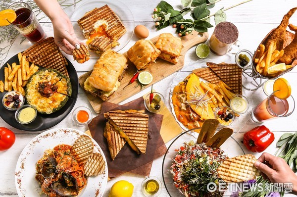 ▲%?【图说三】东区网红餐厅“Toasteria吐司利亚” 。（图／UberEATS优食提供)