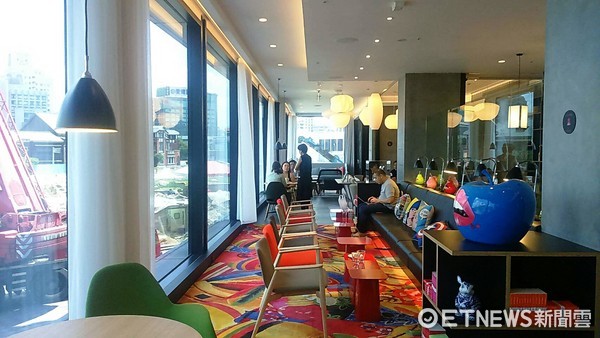 ▲台北世民酒店citizenM Taipei North Gate（图／记者陈涵茵摄）
