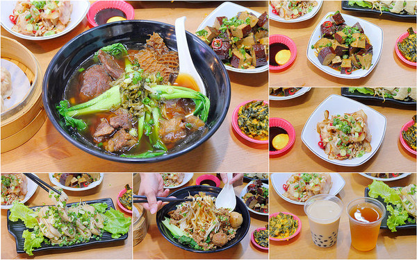 ▲台中大四喜牛肉面东海夜市 。(图/橘子狗爱吃糖提供)