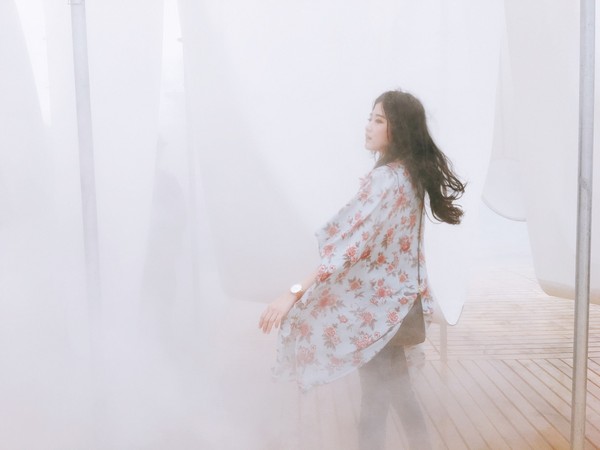 台北市立美术馆当期展览“供雾所”。(图/网友ig zombiezora 提供,请勿任意翻摄,以免侵权,以下同。)