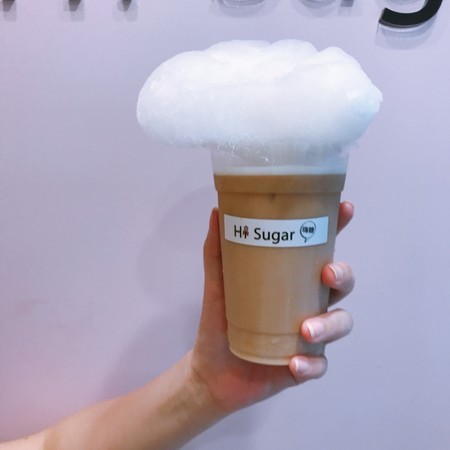 ▲台北HiSugar嗨糖 日式可丽饼&棉花糖红茶。（图／Momomco提供）