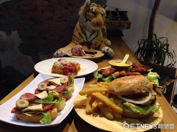 ▲Jungle city cafe bar。(图/记者彭怀玉摄)