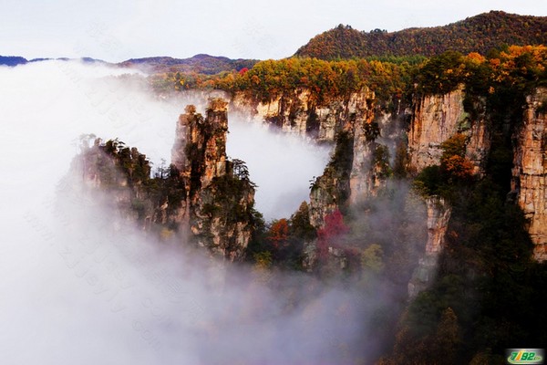 ▲中国赏枫山水风情。（图／喜鸿假期提供）