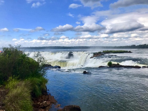 ▲阿根廷伊瓜苏瀑布( Iguazu Falls)。(图/网友Yumi提供,请勿随意翻拍,以免侵权。)